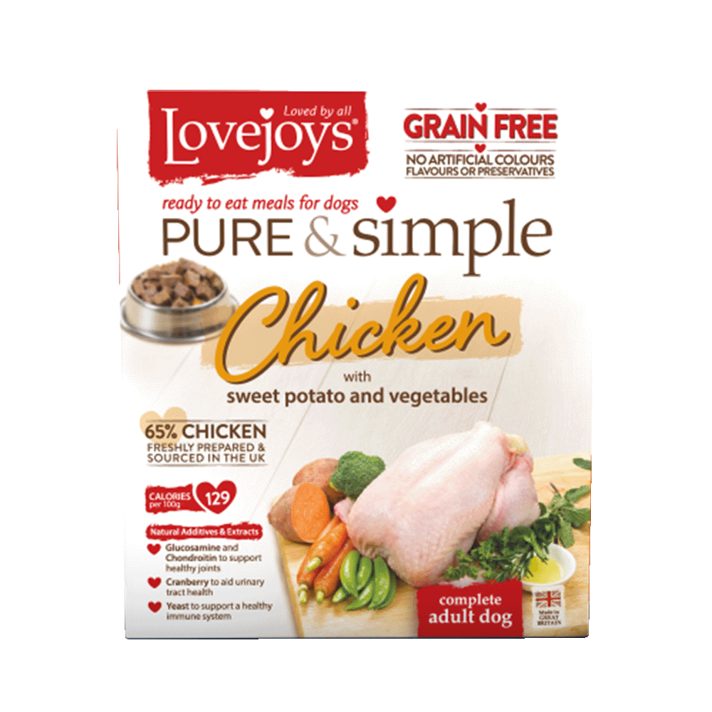 Lovejoys Chicken Grain Free Wet Dog Food