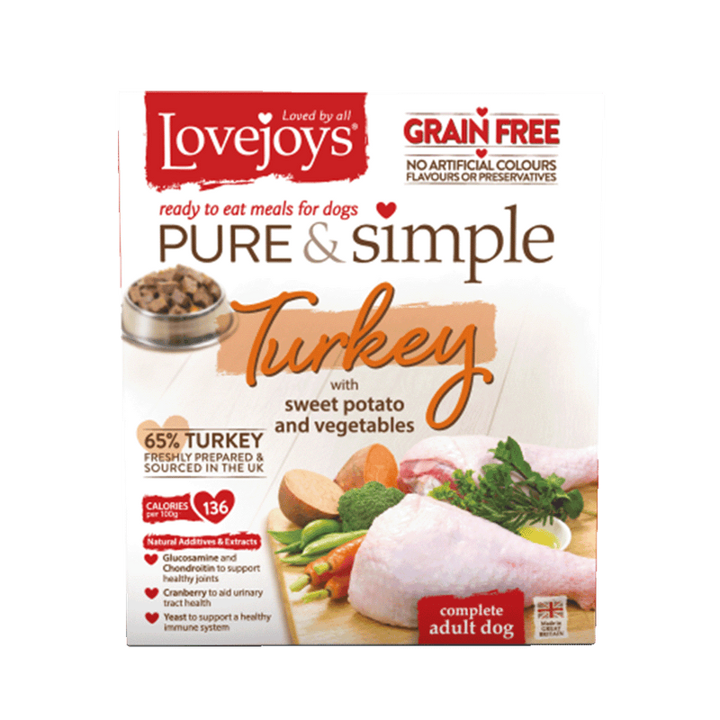 Lovejoys Turkey Grain Free Wet Dog Food