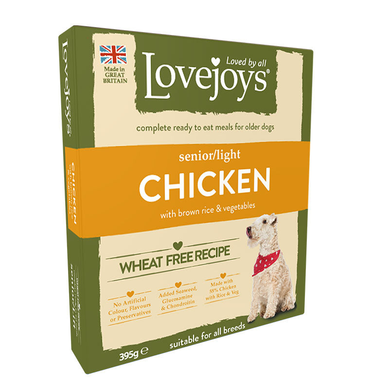 Lovejoys Chicken Hypoallergenic Complete Senior Wet Dog food