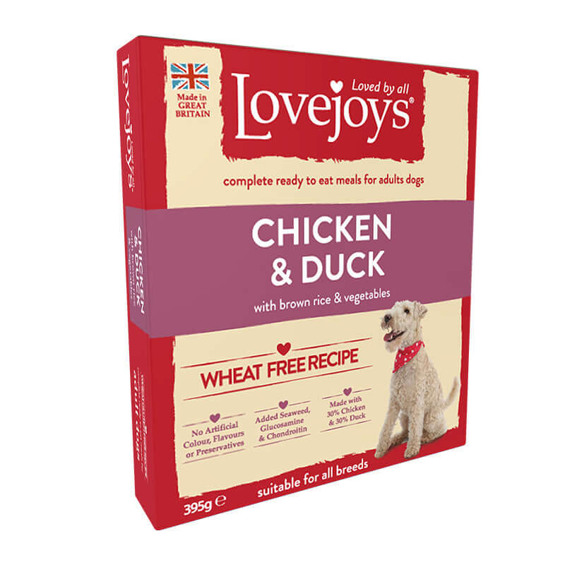 Lovejoys Chicken & Duck Hypoallergenic Complete Adult Wet Dog Food