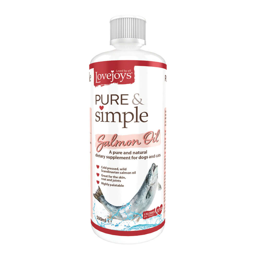 Lovejoys Pure & Simple Salmon Oil 1ltr bottle